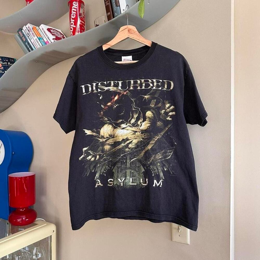 Vintage Disturbed Asylum Tour 2002 Shirt